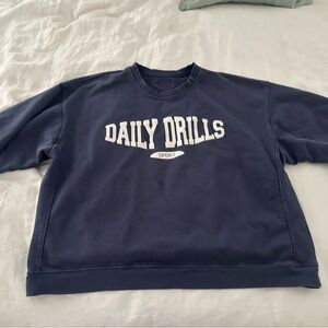 Daily Drills sport crew good condition m/L navy